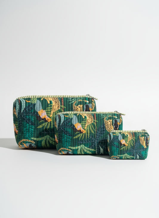 Pochette verte de la jungle