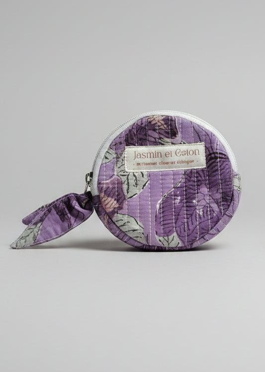 Purple Coin Bag