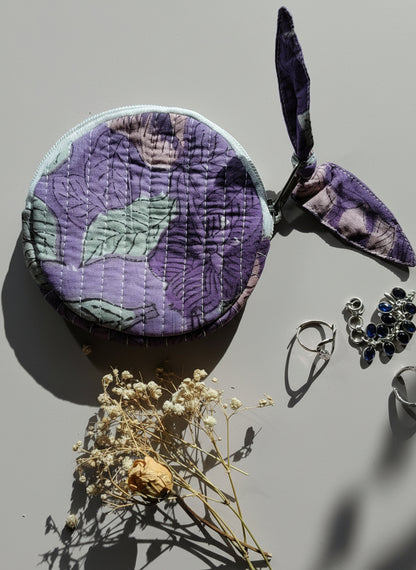 Purple Coin Bag