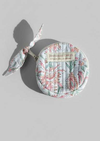 Pink flowers Coin Bag