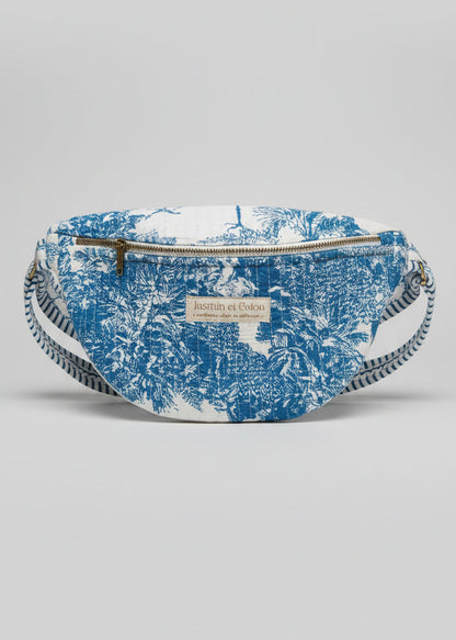 Blue Safari Fanny Pack