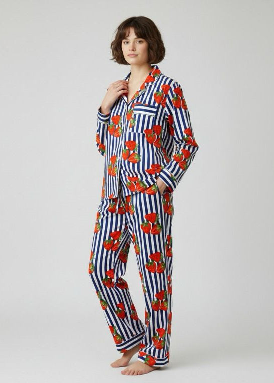 Pyjama Cœurs bleus
