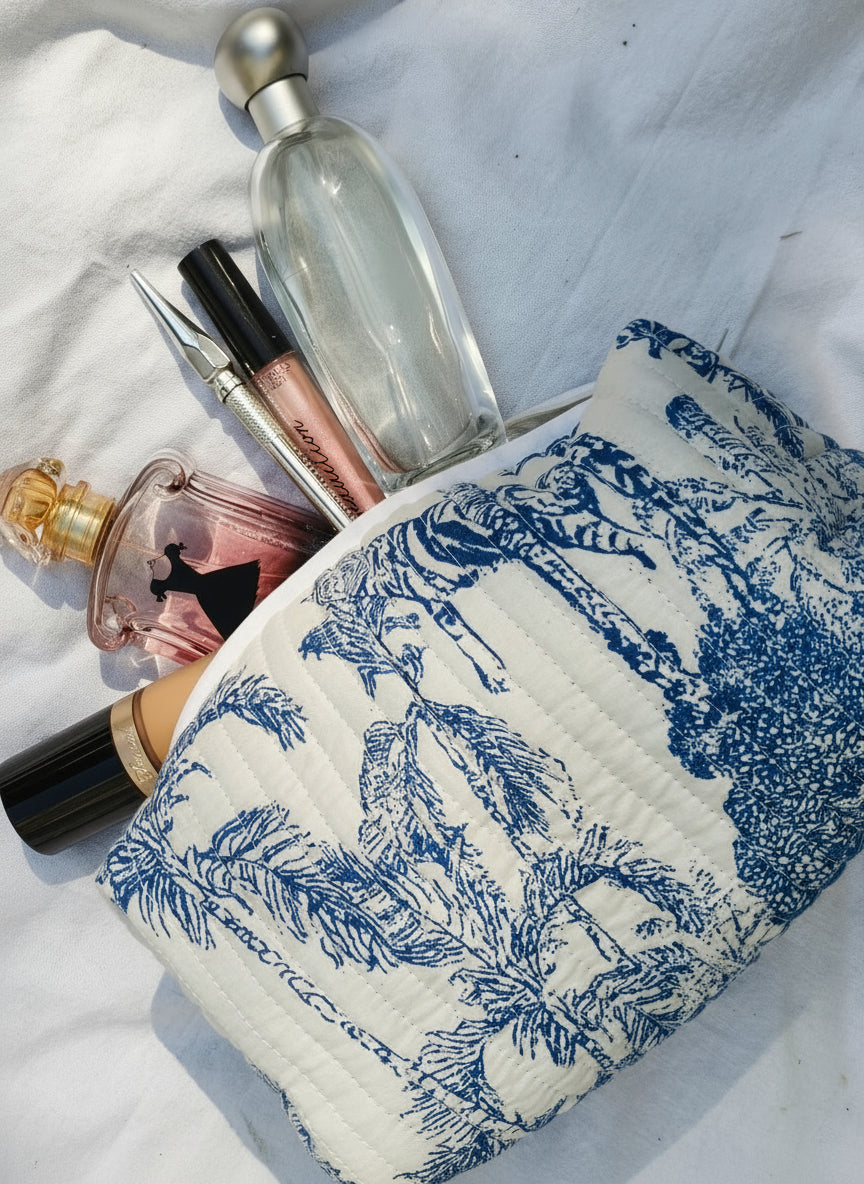 Pochette Jungle Bleue