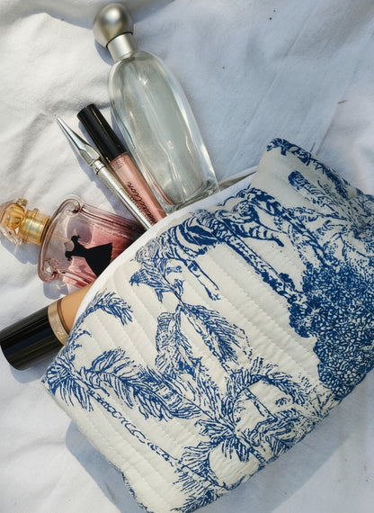 Pochette Jungle Bleue