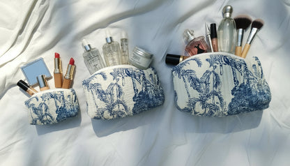 Pochette Jungle Bleue