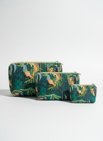 Pochette verte de la jungle
