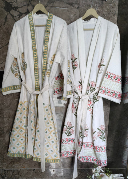 Manteau de bain Green