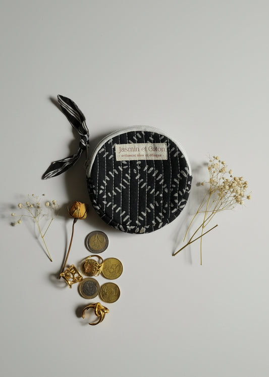 Black Diamond Coin Bag