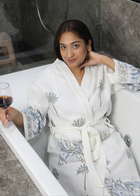 Peignoir Rêve Indigo