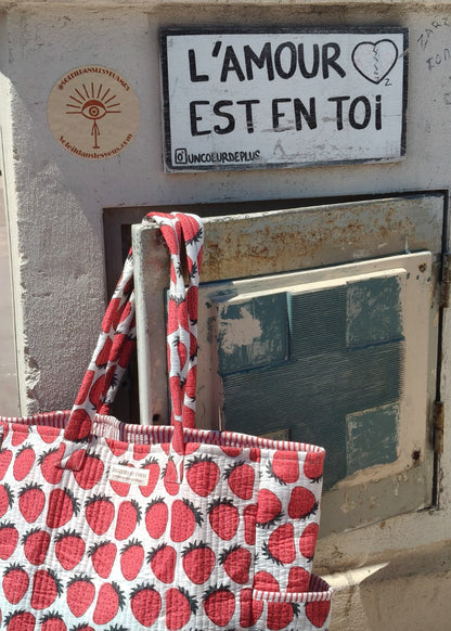 Sac Plage Fraises