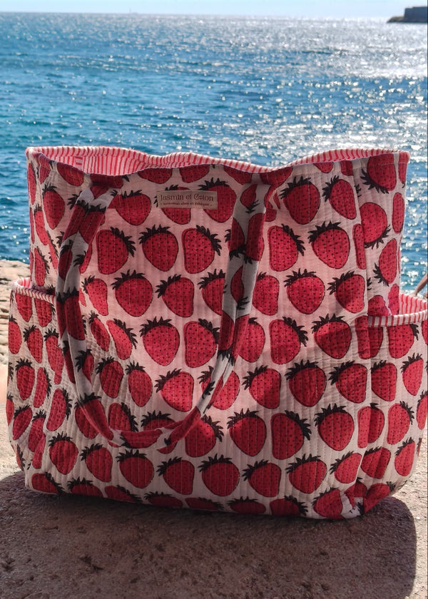 Sac Plage Fraises